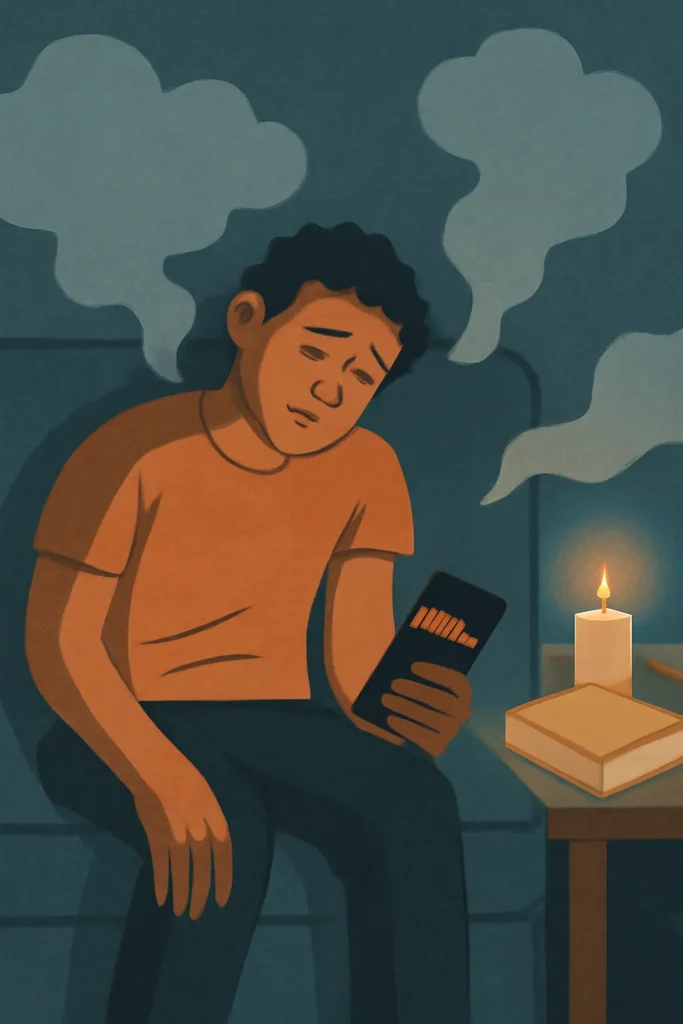 You Never Actually Rest — You Just Collapse